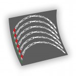 Bicycle Wheels Rim Decal Stickers for GrigioCarbonio HardWheel RS-L